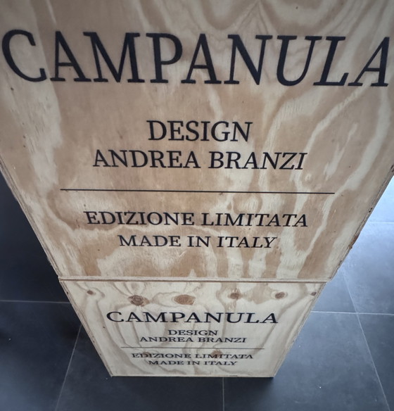2 x Campanula Sospensione Grigio Acciaio Limited Edition 2025 di Andrea Branzi, Radical Design (non aperta (photo 5 of 8)