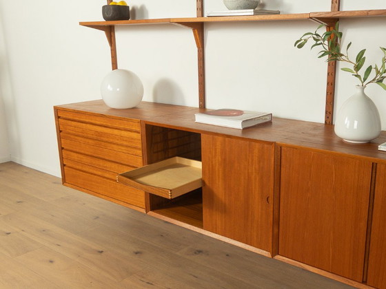 Wohnwand aus den 1960er Jahren, Poul Cadovius – Wandschrank, Glass, Wood (photo 7 of 15)