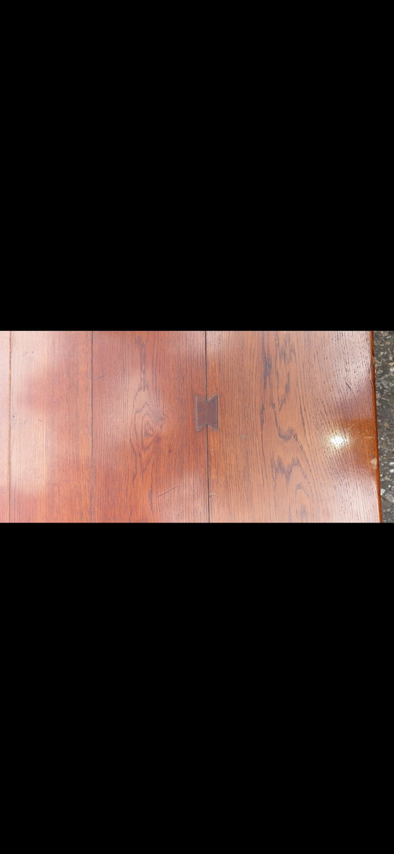 Image 1 of Schuitema Jugendstil Eetkamer Tafel Met Tussenbladen Max 240 Cm