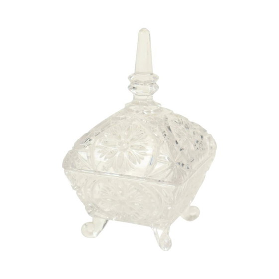 Image 1 of Bonbonnière en cristal Bonbonnière