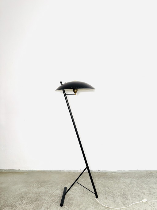 EVOLUON-BODENLAMPE VON LOUIS KALFF FÜR PHILIPS, DIE NIEDERLANDE, 1960er Jahre (Neuausgabe)