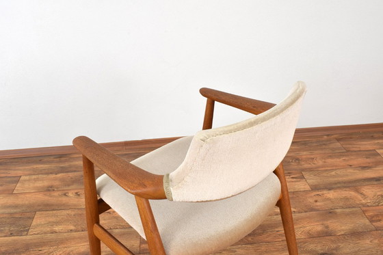 Image 1 of Mid-Century Danish Teak Armchair by Svend Åge Eriksen for Glostrup, 1960s.