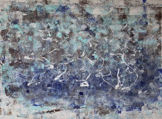 Abstract Modern Art - Abstract841 – Paintings & Drawings, Canvas (photo 9 of 9)