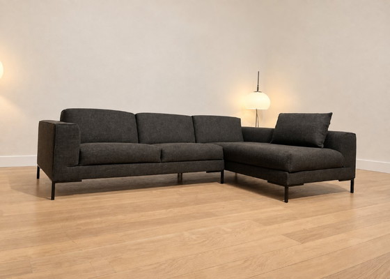 NEU Design on Stock Aikon Ecksofa Amaro Stoff + GARANTIE, Andere, Metall, Grün, Modern (Foto 3 von 11)