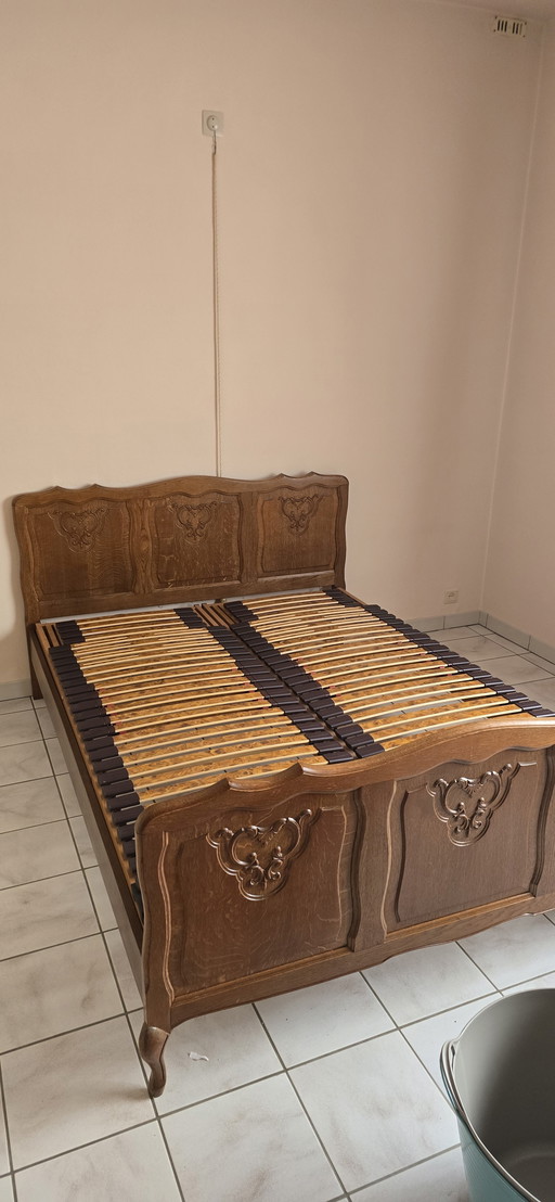 Antique bed 140x200cm Queen Anne original