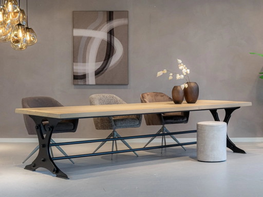 Cetara – RT Design, eettafels, Metal