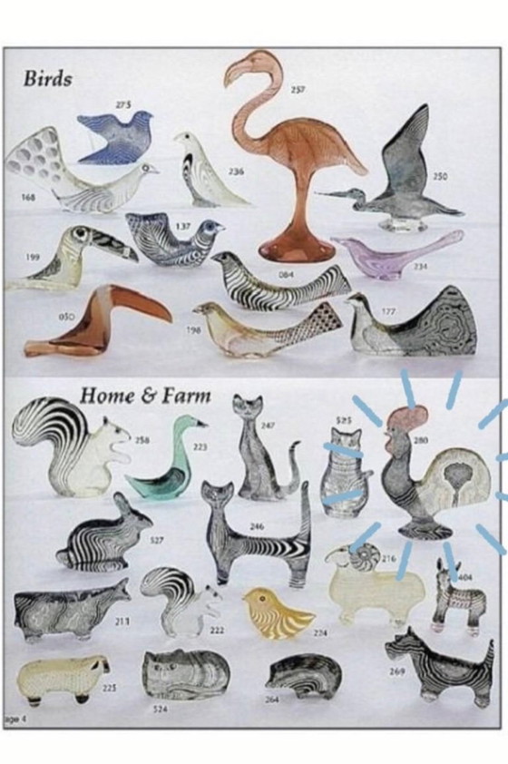 Image 1 of Große Hahnenfigur aus Acrylglas aus den 1970er Jahren von Abraham Palatnik