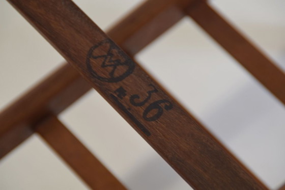 Image 1 of Mobili danesi in teak con fioriera, disegnati da Arne Wahl Iversen nel 1961.