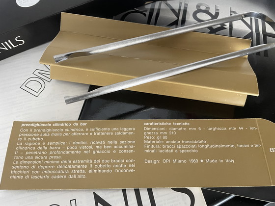 Image 1 of NUOVO in scatola dal marchio di design italiano Cini & Nils. "prendighiaccio"