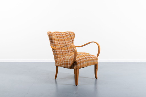 Fauteuil sculptural moderne scandinave, années 1950