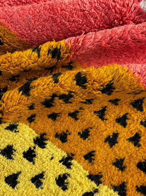 Image 1 of Prachtig Marokkaans Berber tapijt in kleurrijke tinten - 300x200 cm - handgeweven wollen tapijt