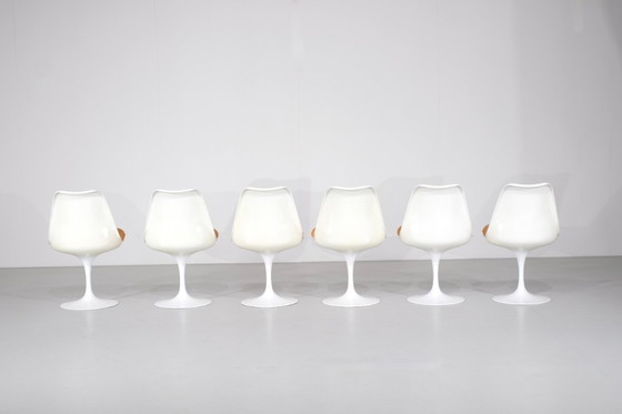 Image 1 of Juego de 6 sillas Tulip de Eero Saarinen para Knoll International - 1981