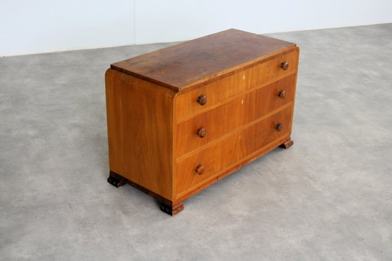 Image 1 of art deco ladenkast | kast | jaren 50 | Zweeds