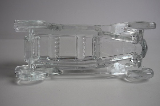 Image 1 of Fermacarte in vetro antico Art Déco, Tatra 11, circa anni '20.