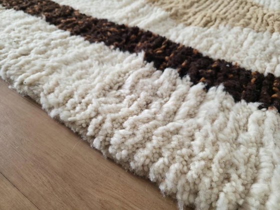 Alfombra tradicional hecha a mano de pura lana de 1,5/2,5 m – Aime Té, Wool (photo 7 of 7)