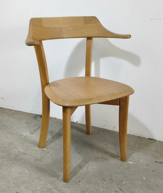 Chaises de salle à manger en bois d'aulne années 80 – Vintage (photo 3 of 7)