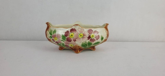 Keller & Guérin Art Nouveau Planter / Saint Clément – Plant pot, Porcelain (photo 2 of 9)