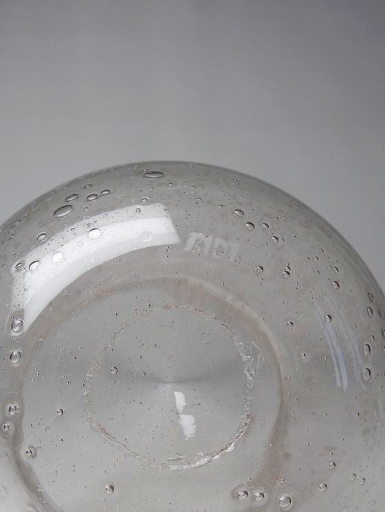 Image 1 of Vintage Bubbelglas Pot Verrerie De Biot