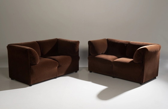 Cassina Tentazione Sofa by Mario Bellini, Italy 70s – 2 seaters, Textile, Vintage (photo 5 of 5)