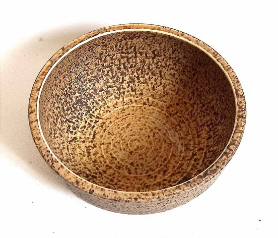 Image 1 of Fruitschaal Les Potiers de L'Abbaye 70s Diameter 22,5 cm