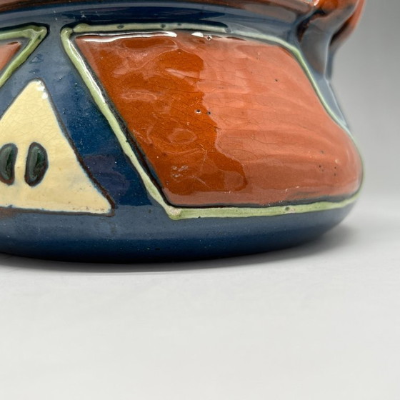 Image 1 of Cuenco de cerámica PAW alrededor de 1900 – Paul y Anna Wranitzky – Art Déco / Secesión vienesa