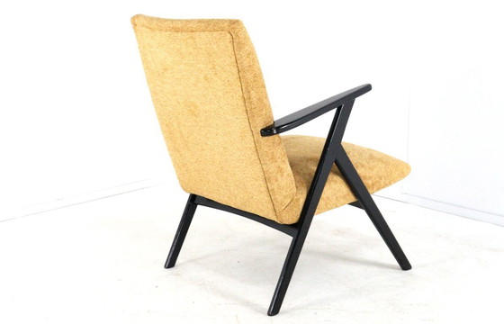 Image 1 of Fauteuil 'De Lier' Vintage Nieuw Gestoffeerd
