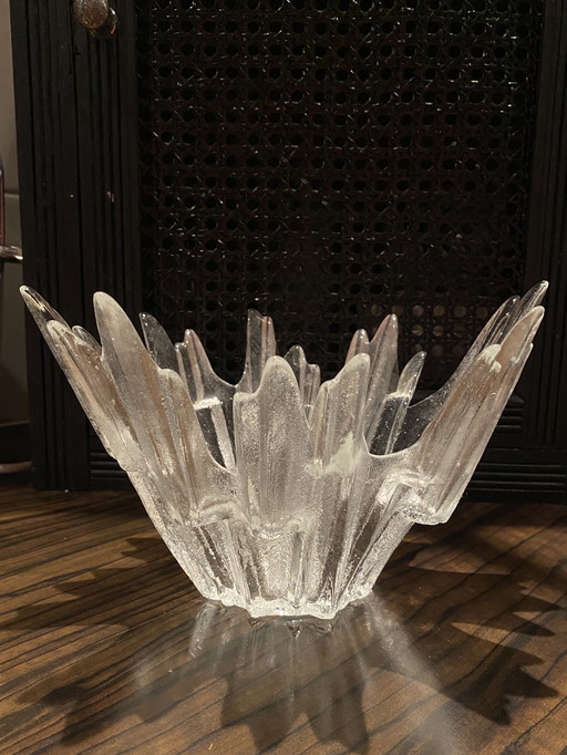 Tauno Wirkkala glas waxinelichthouder Humppila Revontulet 