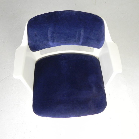 Image 1 of Gispen chair with fiberglass shell, 1960s