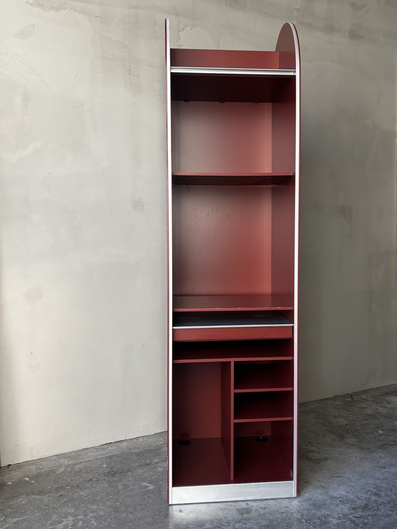 Image 1 of Pastoe design column cabinet with pull-out desk – Made in Holland