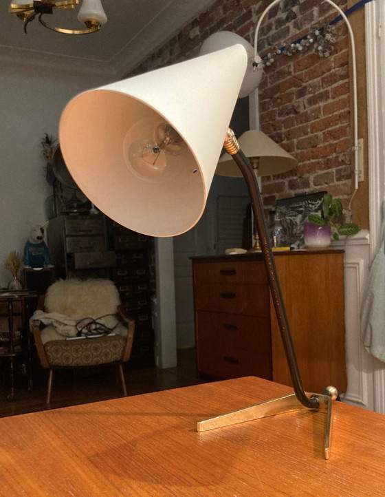 Image 1 of Lampe de table vintage par Gino Sarfatti
