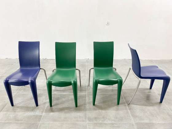Image 1 of Sedie vintage Louis XX di Philippe Starck per Vitra, anni '90