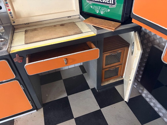 Cucina del dopoguerra, Piano Marshall, 1950 – Credenze alte, Metallo (photo 6 of 10)