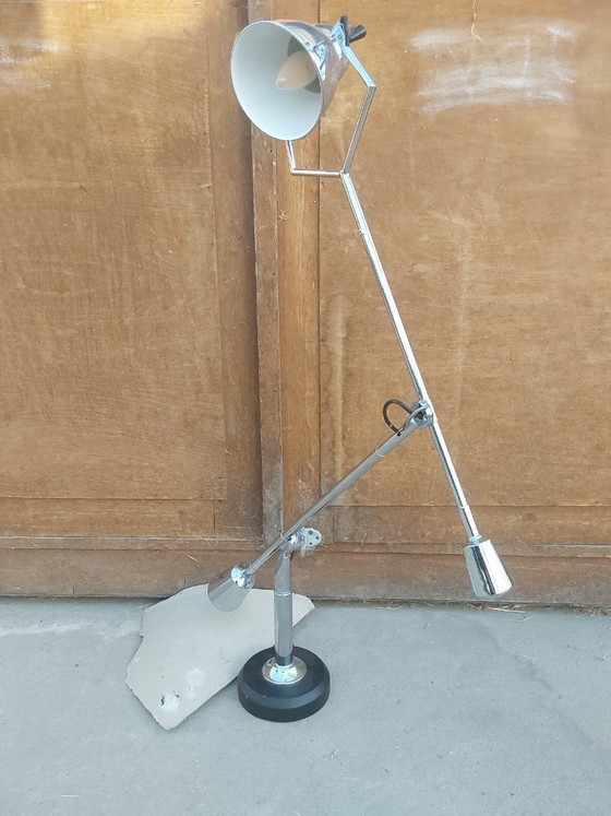 Image 1 of Chrome balance lamp desk lamp Buqet 1927 model Bauhaus