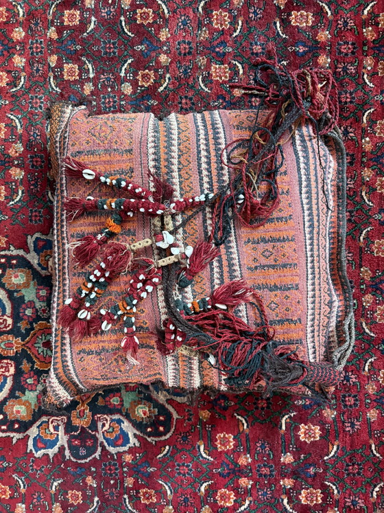 Authentiek Paar Baluch Nomadische Vloerkussens Ca. 1950–1970 – Kussentjes, Wool (photo 4 of 12)