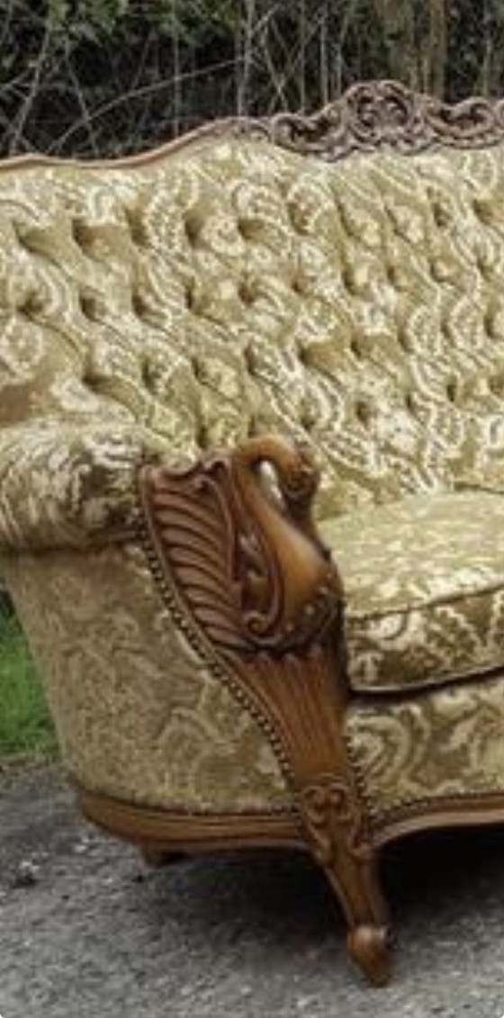 Image 1 of Bankstel met zwanenhals