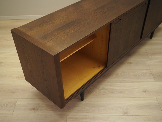 Image 1 of Buffet en chêne, design danois, années 1970, fabriqué par Skovby Møbelfabrik
