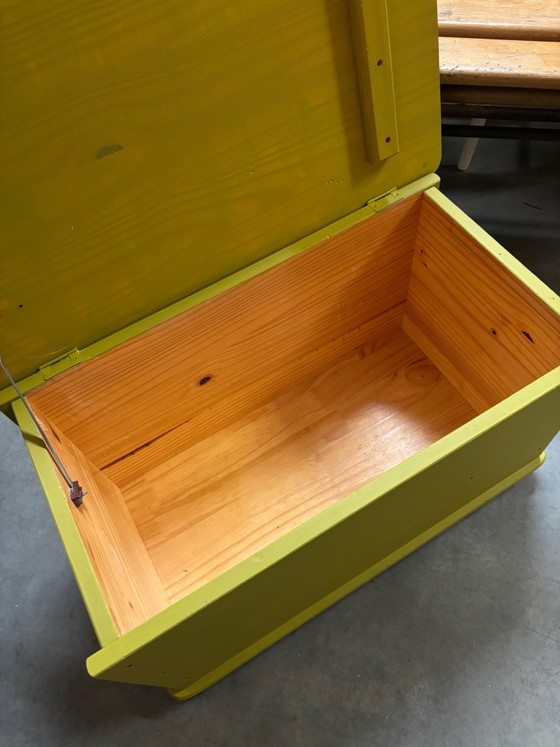 Wooden chest / blanket box / toy box – Storage cabinet (photo 5 of 7)