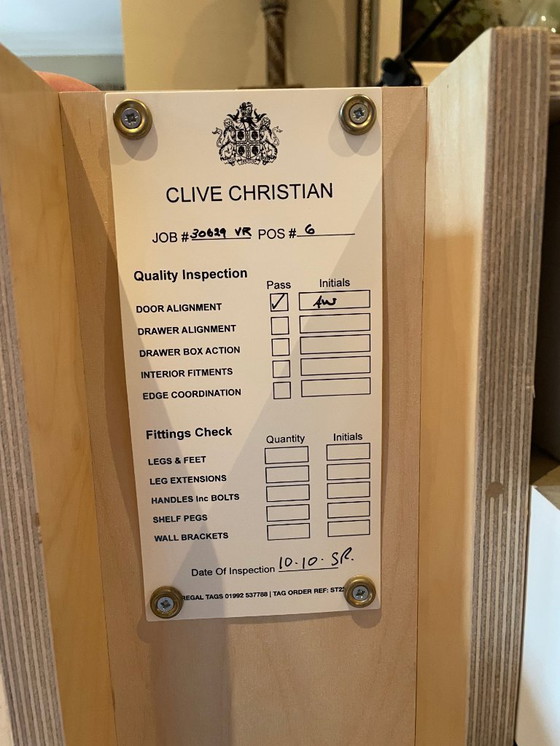 Image 1 of Clive Christian tv dressoir incl tv