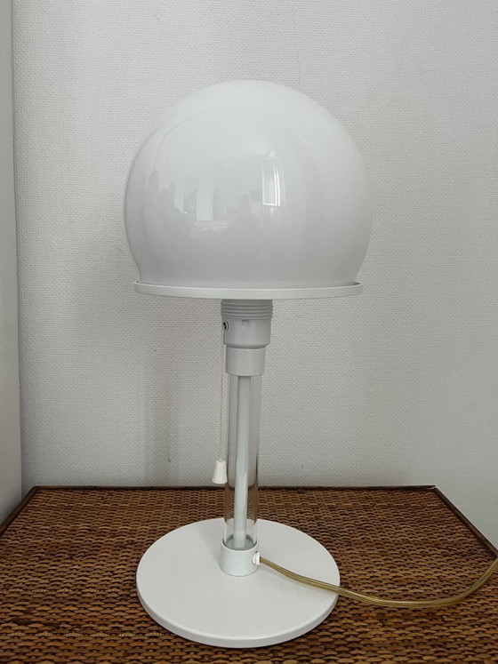 Vintage table lamp "Luna Flou" – Viabizzuno (2005) – Glass (photo 2 of 5)