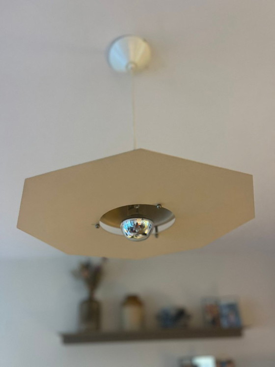 Image 1 of Lampe suspendue octogonale « OVNI » de DL Lamps Holland (années 1980)