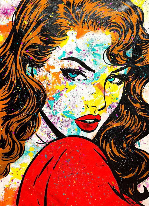 GONGAS - Seduction Mood XL - Artist canvas