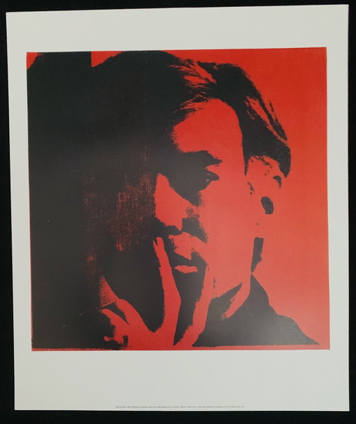 Andy Warhol, Gesigneerd Met Registratie In Impressum Copyright 'De Andy Warhol Foundation For The Visual Arts, Inc.' Offsetlitho