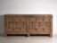 Antique panelled sideboard in pine wood – China, circa 1900 – Sideboard cabinet, Iron (photo 34 of 40)
