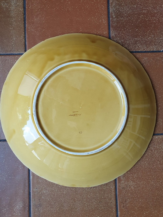 Image 1 of Large Dish Of Sarreguemines 36Cm