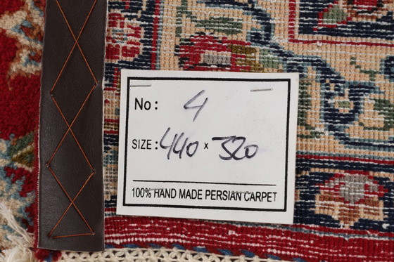 Image 1 of Alfombra persa Isfahán 4,40 x 3,20 Alfombra oriental fina n.º 4