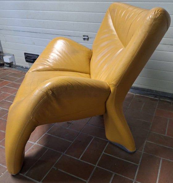 Image 1 of Leolux Akhnaton Armchair + Hocker