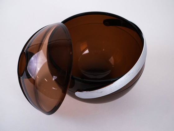 Image 1 of Secchiello per il ghiaccio, design italiano, anni '70, prodotto da Fratelli Guzzini