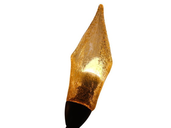 Image 1 of LAM - Lightning - wandlamp - Made in Italy - metaal - mond geblazen glas - 2000