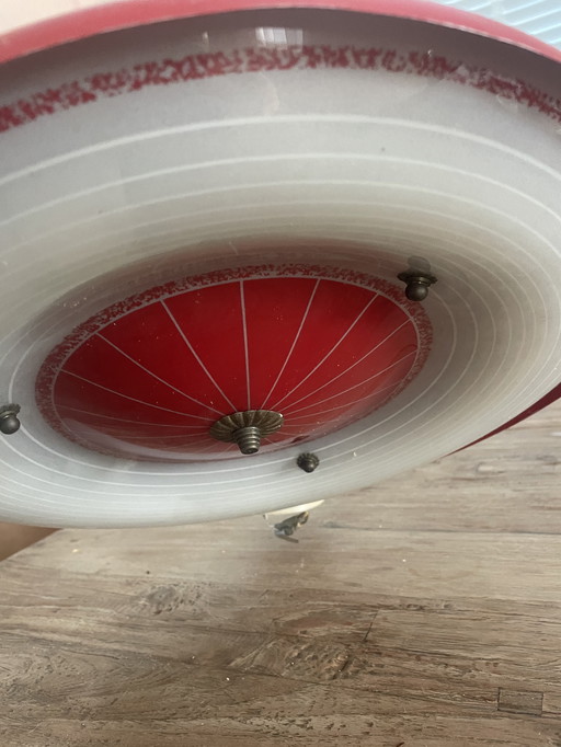 Lampada UFO spaziale degli anni '60