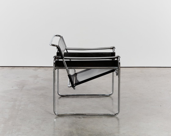 Image 1 of Sedia originale di Wassily - edizione Fasem - timbrata